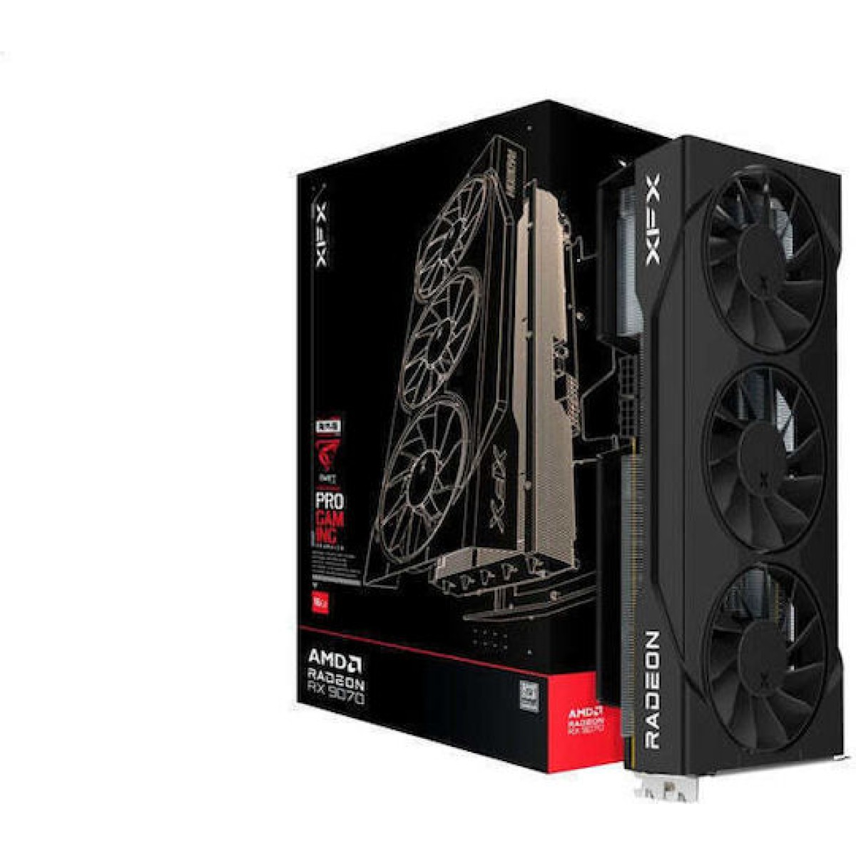 XFX Radeon RX 9070 16GB GDDR6 Swift OC Κάρτα Γραφικών
