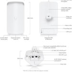 Ubiquiti Wave-AP-Gen2 Εξωτερική Κεραία WiFi Sectorial 13dBi