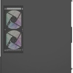 Xilence Xilent Beam XG172 Midi Tower Κουτί Υπολογιστή με Πλαϊνό Παράθυρο και ARGB Φωτισμό Μαύρο