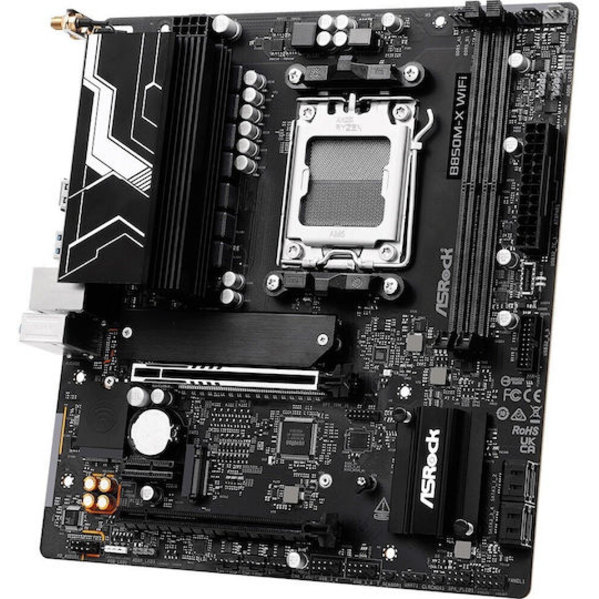 ASRock B850M-X WiFi rev. 2.0 Motherboard Micro ATX με AMD AM5 Socket 90-MXBSH0-A0UAYZ