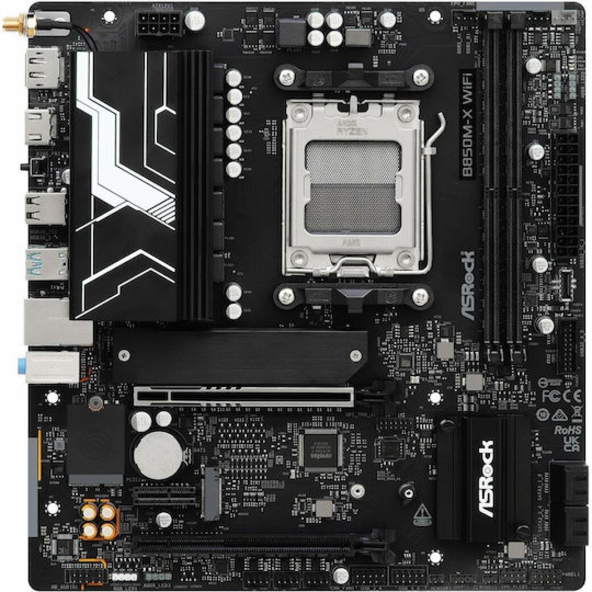 ASRock B850M-X WiFi rev. 2.0 Motherboard Micro ATX με AMD AM5 Socket 90-MXBSH0-A0UAYZ