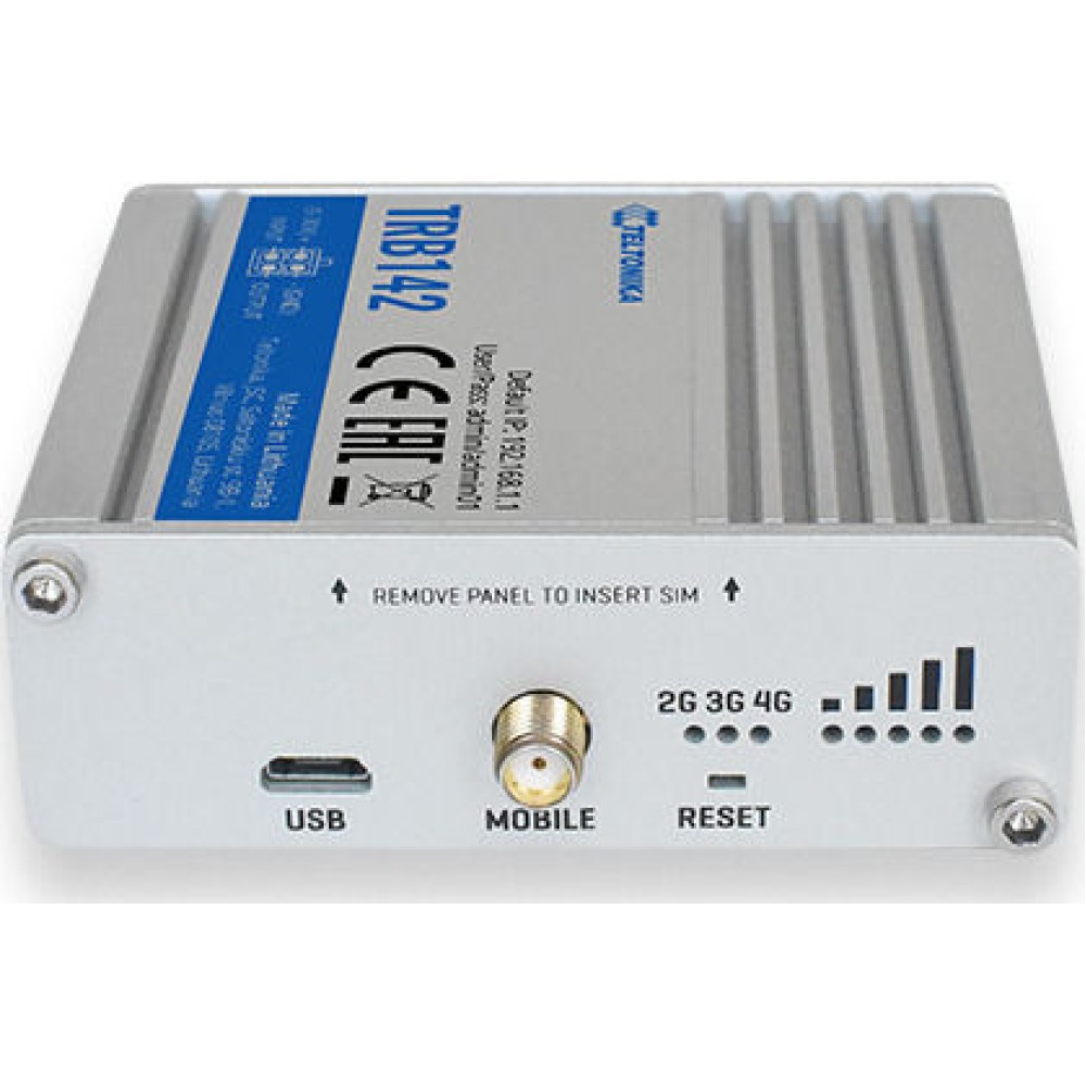 Teltonika TRB142 Industrial Rugged LTE RS232 Gateway