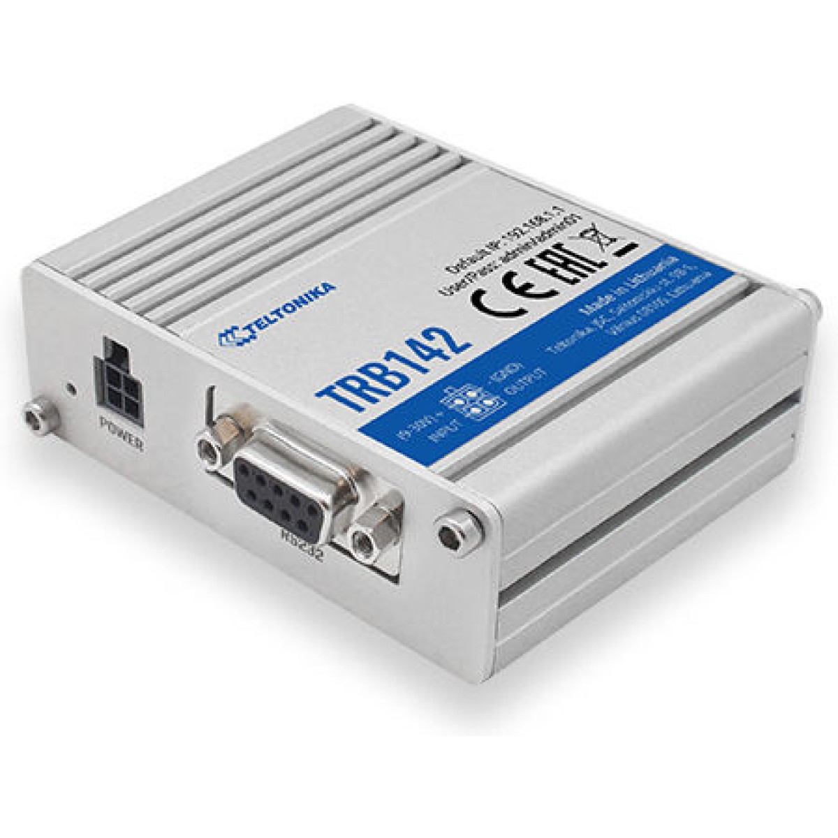 Teltonika TRB142 Industrial Rugged LTE RS232 Gateway