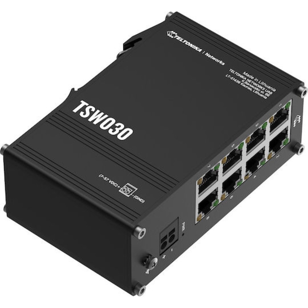 Teltonika TSW030 Unmanaged Switch με 8 Θύρες Ethernet