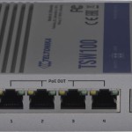 Teltonika TSW100 Switch 5x RJ45 1000Mb/s, 4x PoE
