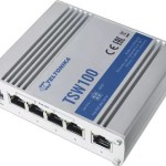 Teltonika TSW100 Switch 5x RJ45 1000Mb/s, 4x PoE