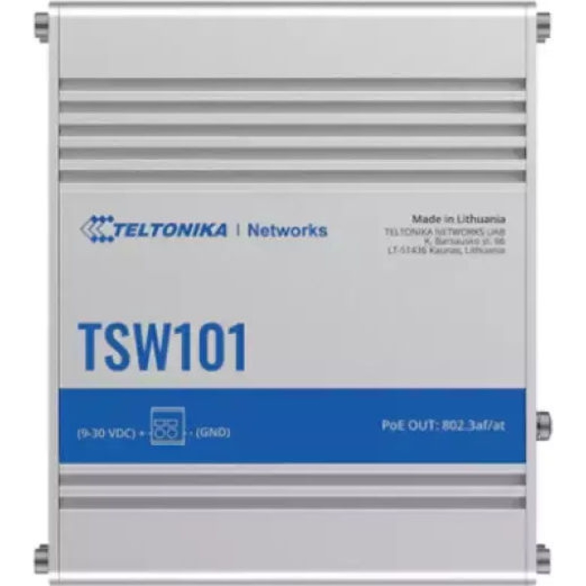 Teltonika TSW101 Unmanaged L2 PoE+ Switch με 5 Θύρες Gigabit (1Gbps) Ethernet