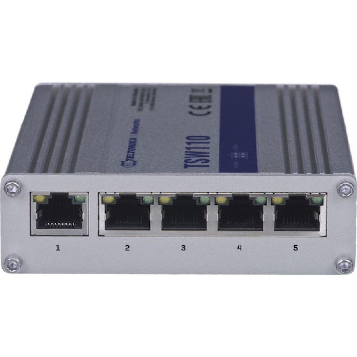 Teltonika TSW110 Unmanaged L2 Switch με 5 Θύρες Gigabit (1Gbps) Ethernet