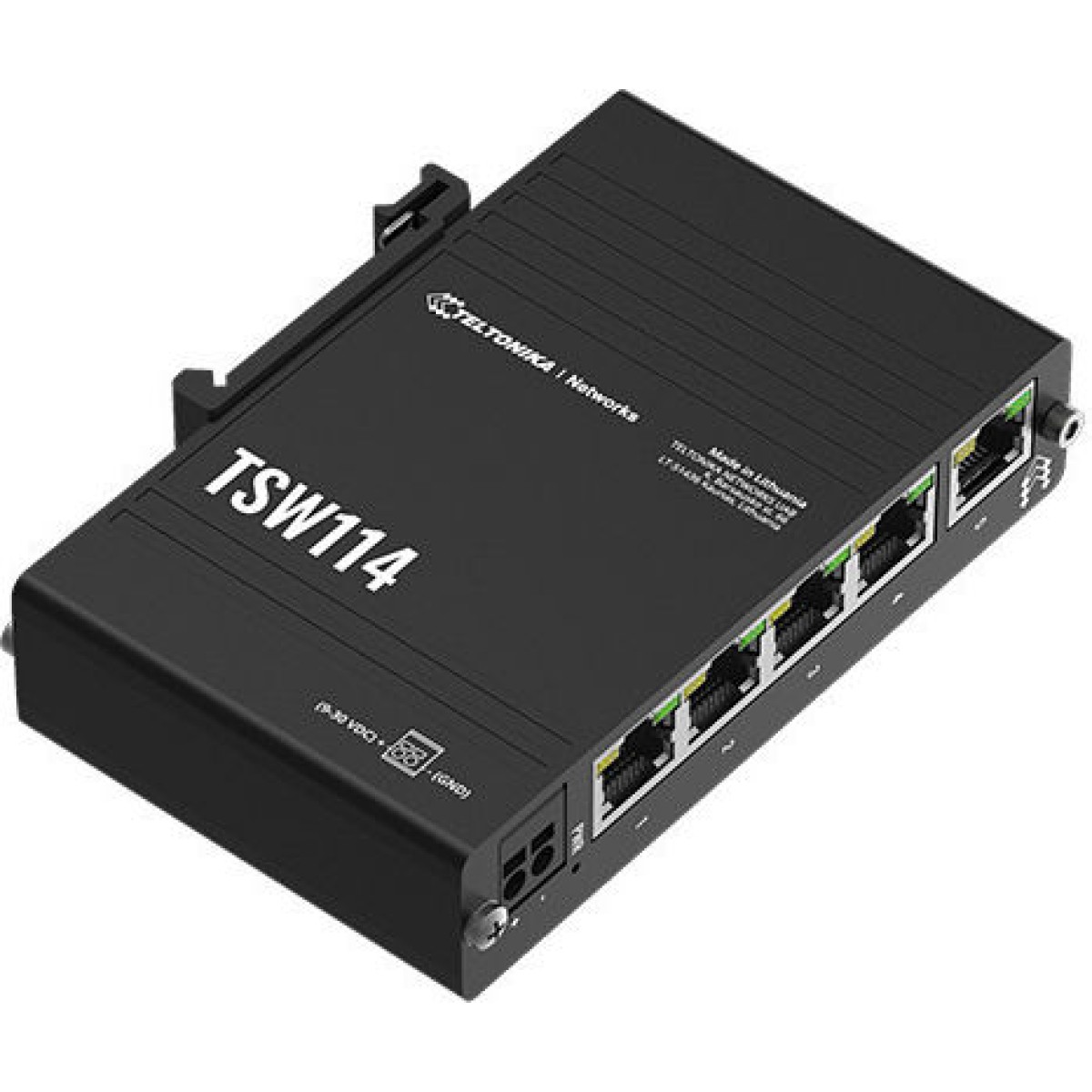 Teltonika TSW114 Unmanaged L2 Switch με 5 Θύρες Gigabit (1Gbps) Ethernet