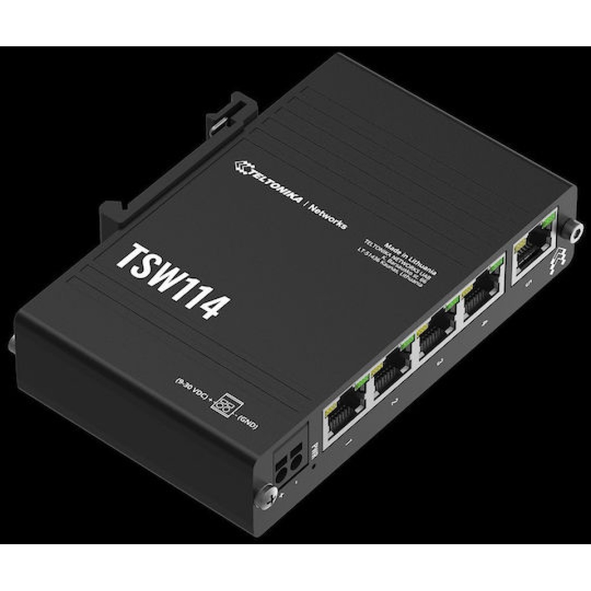 Teltonika TSW114 Unmanaged L2 Switch με 5 Θύρες Gigabit (1Gbps) Ethernet