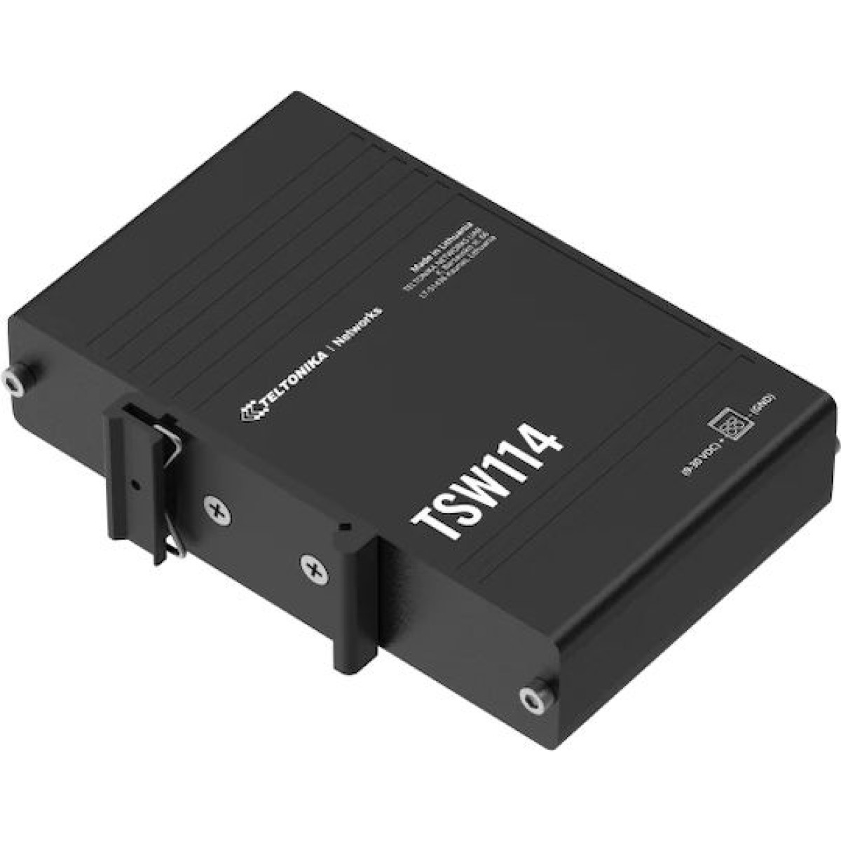 Teltonika TSW114 Unmanaged L2 Switch με 5 Θύρες Gigabit (1Gbps) Ethernet