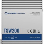 Teltonika TSW200 Unmanaged L2 PoE+ Switch με 10 Θύρες Gigabit (1Gbps) Ethernet και 2 SFP Θύρες