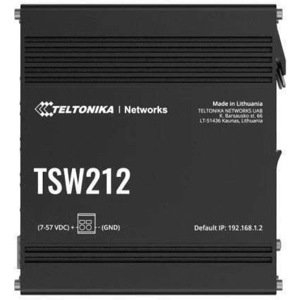 Teltonika TSW212 Managed L2 Switch με 8 Θύρες Gigabit (1Gbps) Ethernet και 2 SFP Θύρες