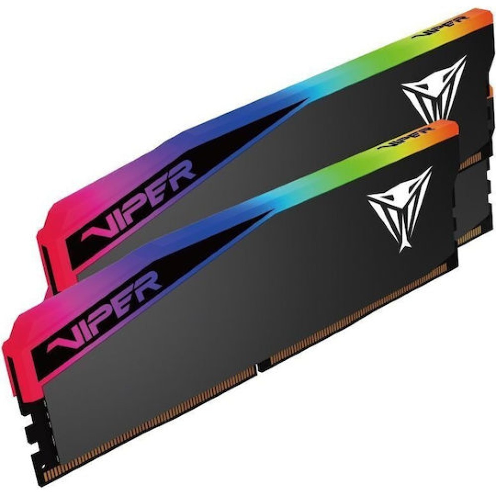 Patriot Viper RGB Elite 5 DDR5 32GB RAM με Modules και Ταχύτητα 6400 για Desktop