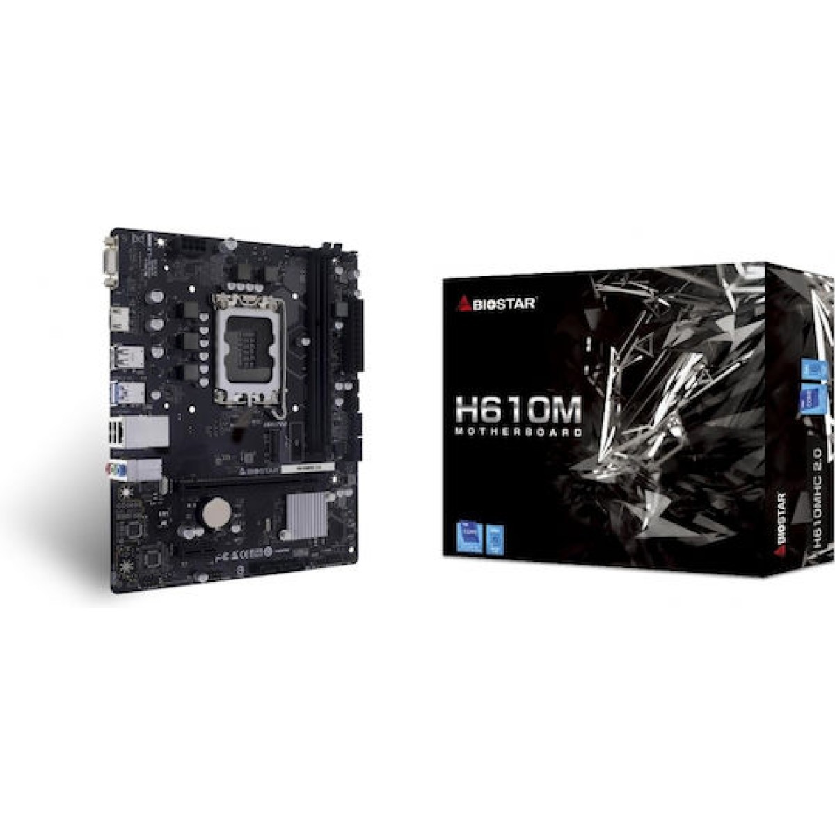 Biostar H610MHC 2.0 Motherboard ATX με Intel 1700 Socket