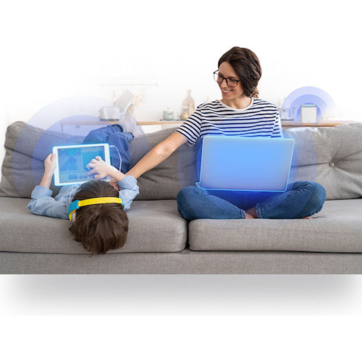 D-Link M32-2 Eagle Pro AI AX3200 Mesh System Access Point Wi‑Fi 6 Dual Band (2.4 & 5GHz) σε Διπλό Kit