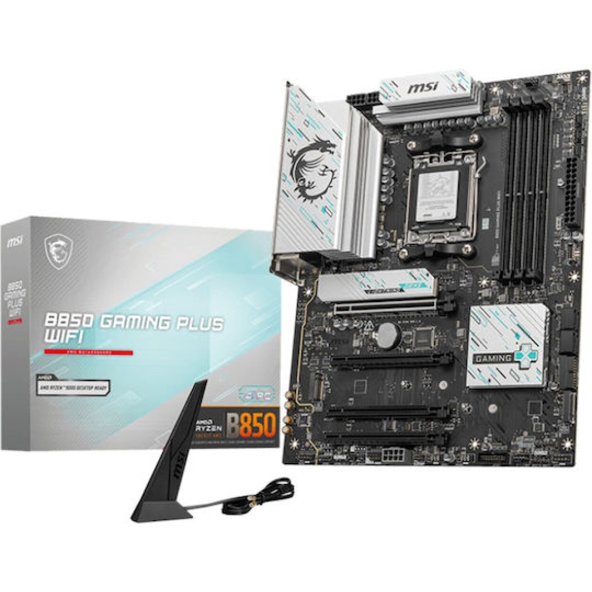 MSI B850 Gaming Plus Wifi PZ Motherboard ATX με AMD AM5 Socket 7E75-001R