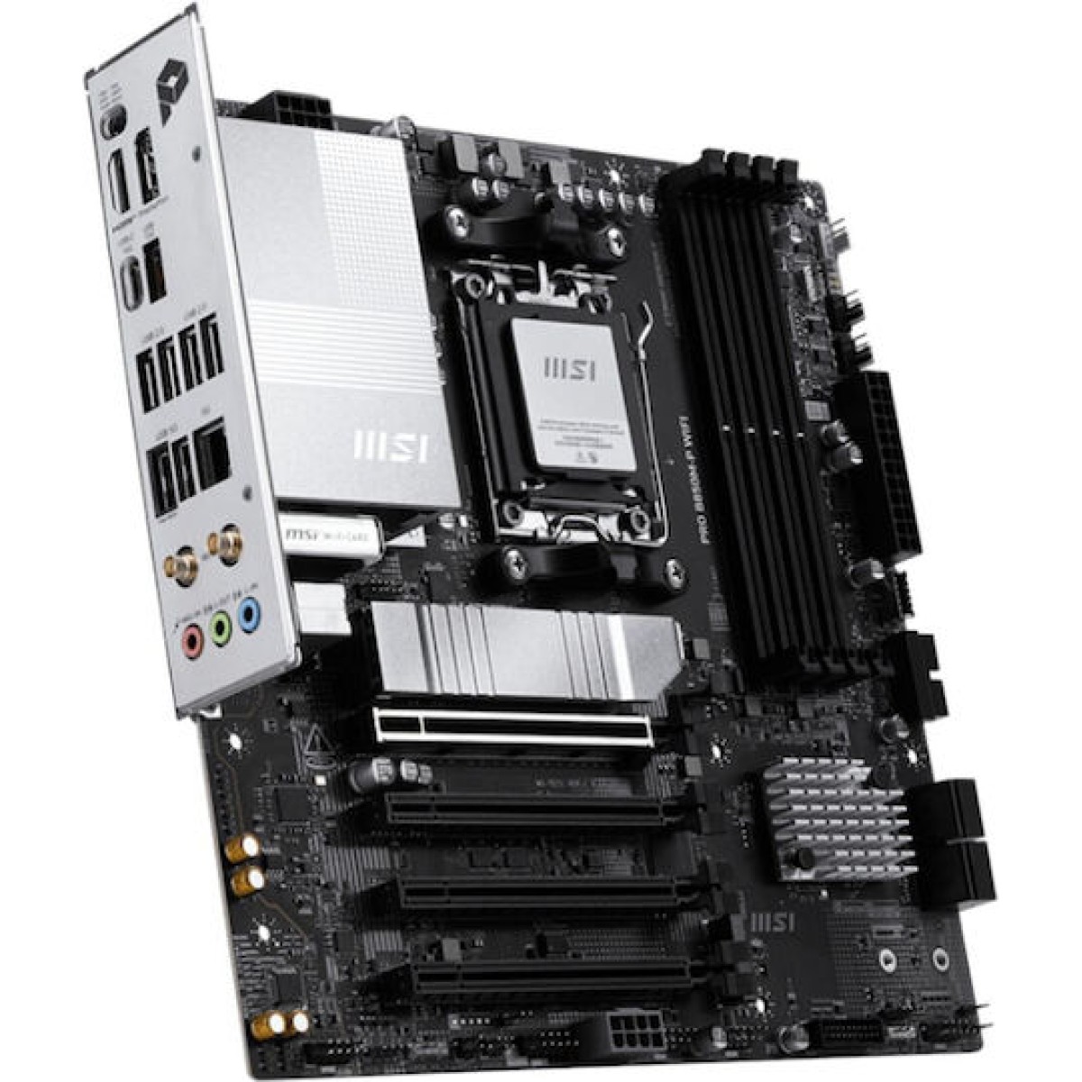 MSI Pro B850M-P Wifi Motherboard Micro ATX με AMD AM5 Socket 7E71-001R
