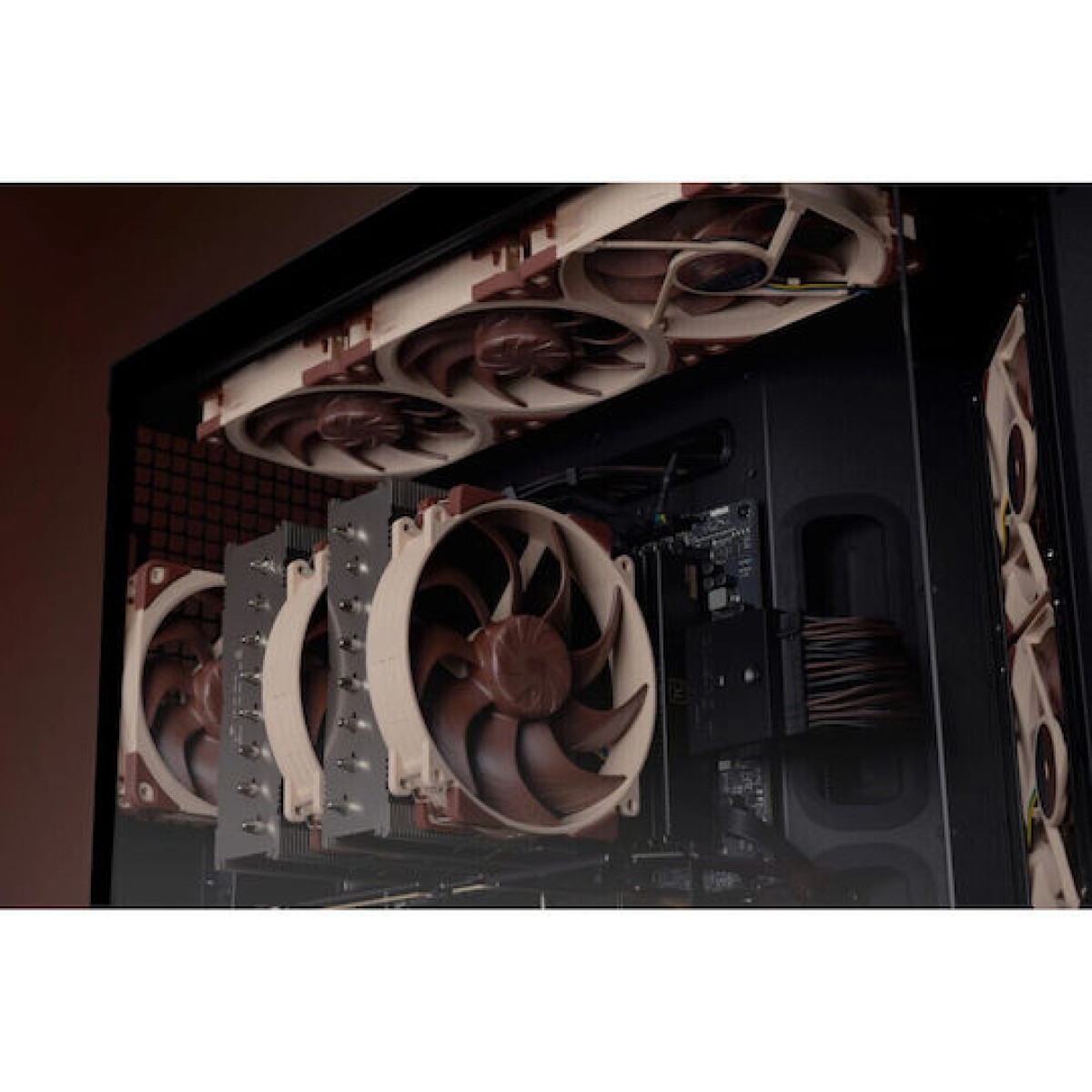 Noctua G2 LS-PWM 12 X Case Fan 120mm Καφέ
