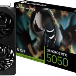 Gainward GeForce RTX 5050 8GB GDDR6 Ghost Κάρτα Γραφικών NE65050019P1-GB2070B