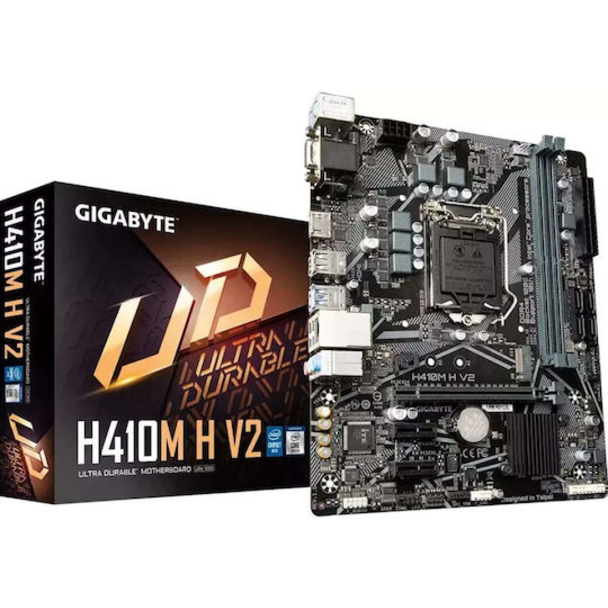 Gigabyte H410M H V2 rev. 1.0 Motherboard Micro ATX με Intel 1200 Socket