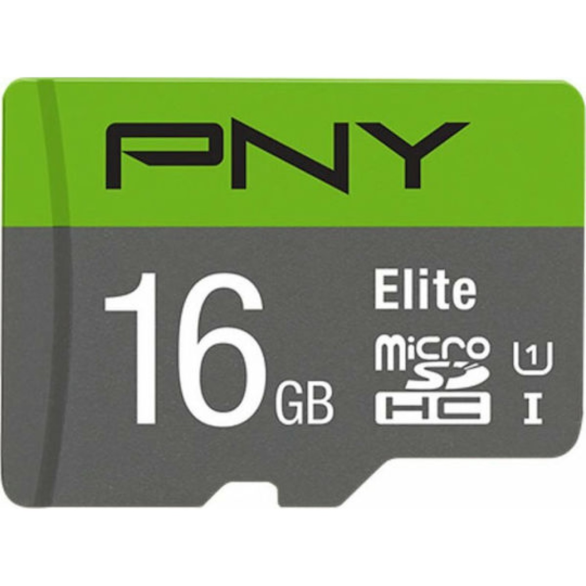 PNY Elite microSDHC 16GB Class 10 U1 UHS-I με αντάπτορα