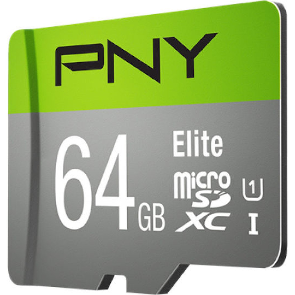 PNY Elite microSDXC 64GB Class 10 U1 UHS-I με αντάπτορα