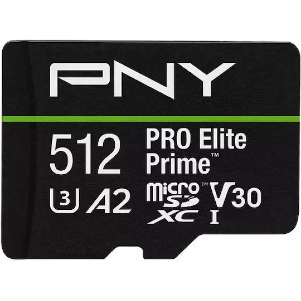 Pny Microsdxc Pro Elite Prime 512gb Memory Card 200/150 Mb S V30 A2