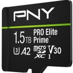 PNY microSDXC 1.5TB Class 10 U3 V30 A2 UHS-I με αντάπτορα