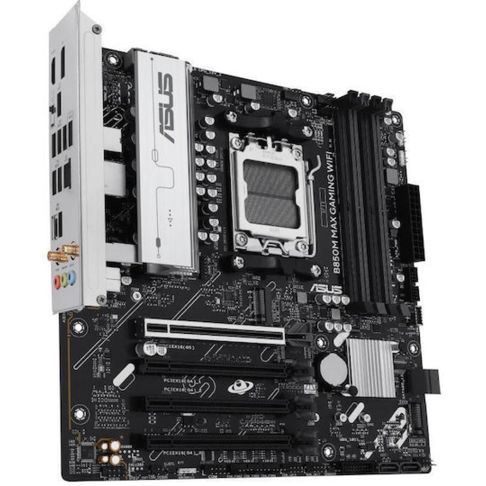 Asus B850M MAX Gaming WIFI Motherboard Micro ATX με AMD AM5 Socket 90MB1LL0-M0EAY0