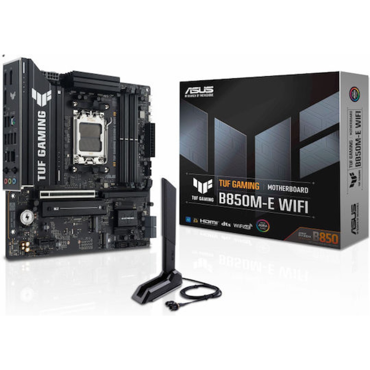 Asus TUF Gaming B850M-E Wifi Motherboard Micro ATX με AMD AM5 Socket 90MB1LS0-M0EAY0