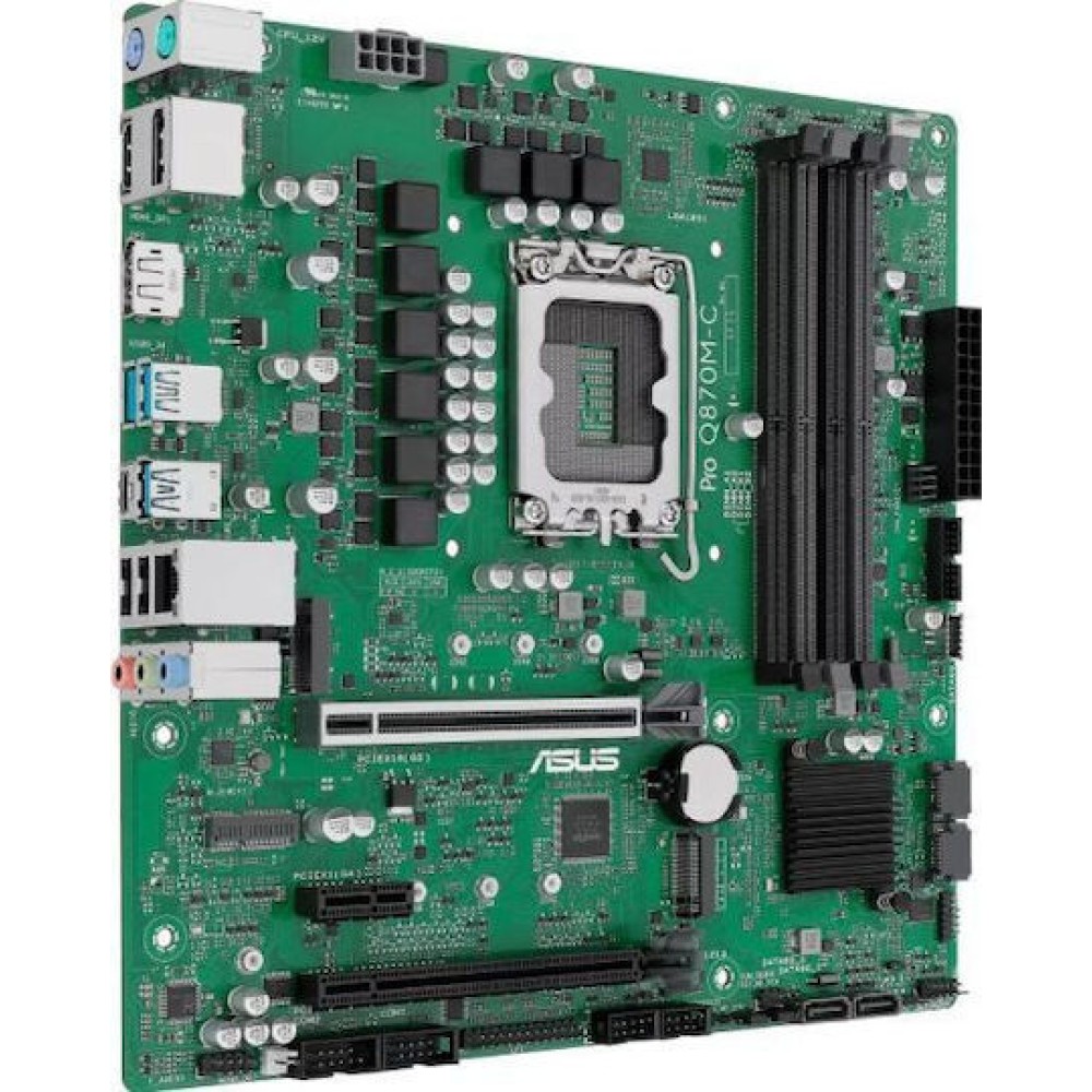 Asus Pro Q870M-C-CSM Motherboard Micro ATX με Intel 1851 Socket 90MB1KEP-M0EAYC