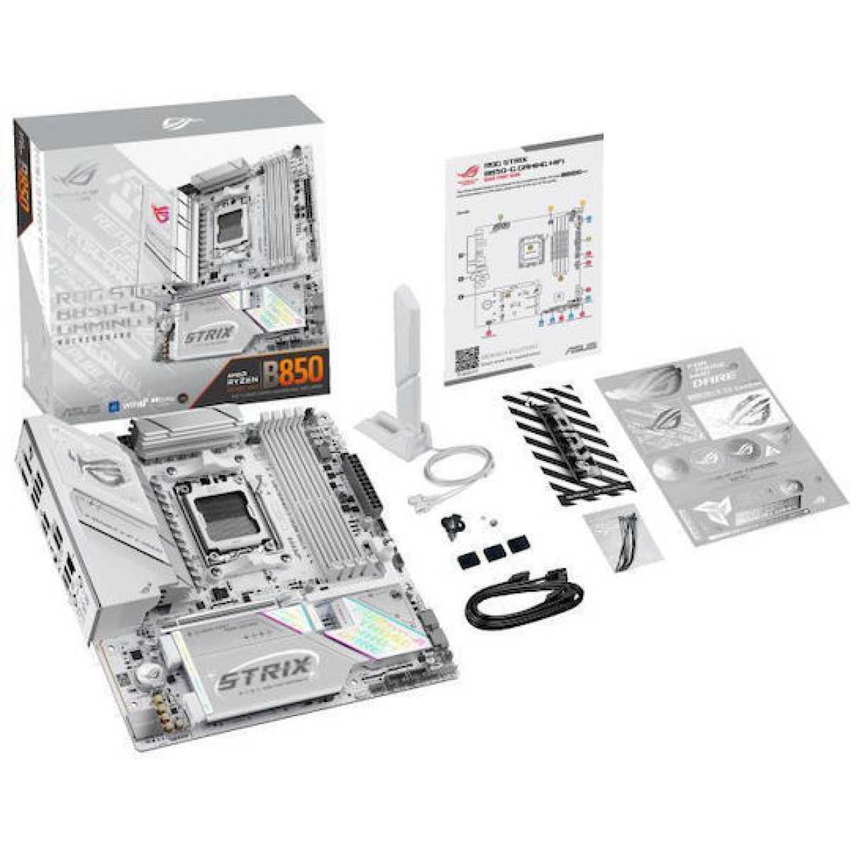 Asus Rog Strix B850-G Gaming WIFI Motherboard Micro ATX με AMD AM5 Socket 90MB1M30-M0EAY0