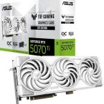 Asus GeForce RTX 5070 Ti 16GB GDDR7 BTF White OC Κάρτα Γραφικών