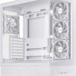 Asus A31 PLUS Gaming Midi Tower Κουτί Υπολογιστή με Πλαϊνό Παράθυρο και ARGB Φωτισμό Λευκό