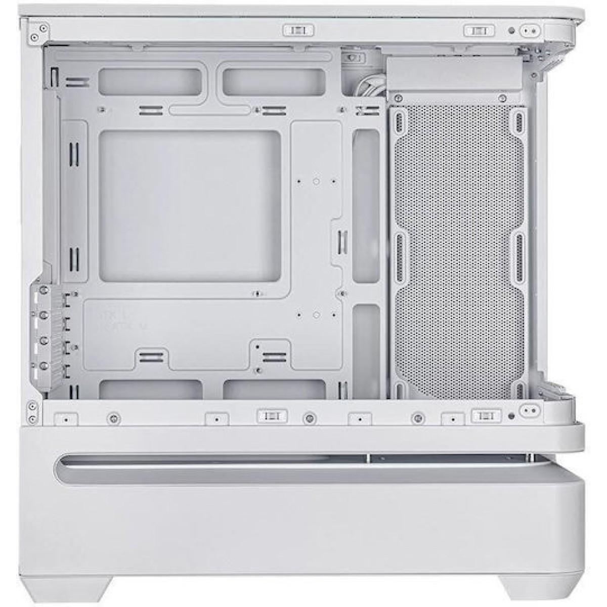 Asus Prime AP202 Gaming Mini Tower Κουτί Υπολογιστή με Πλαϊνό Παράθυρο και ARGB Φωτισμό Λευκό