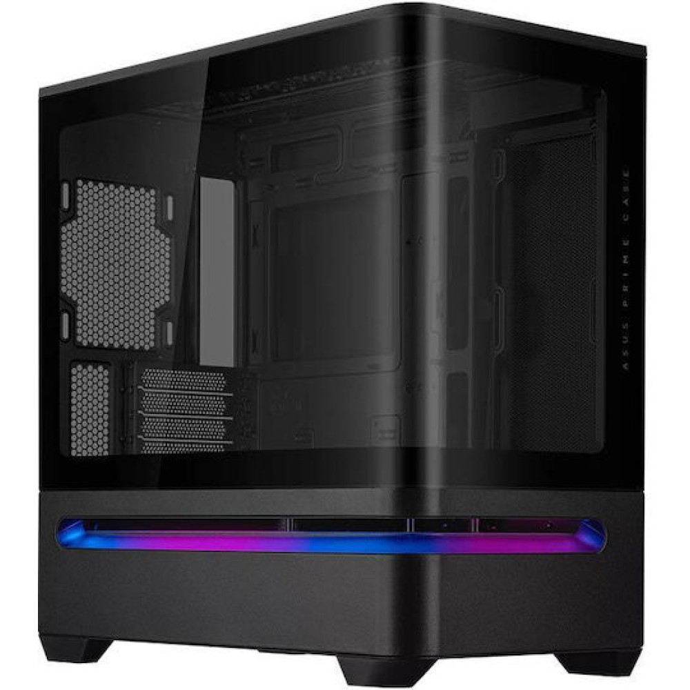 Asus Prime AP202 Midi Tower Κουτί Υπολογιστή Μαύρο
