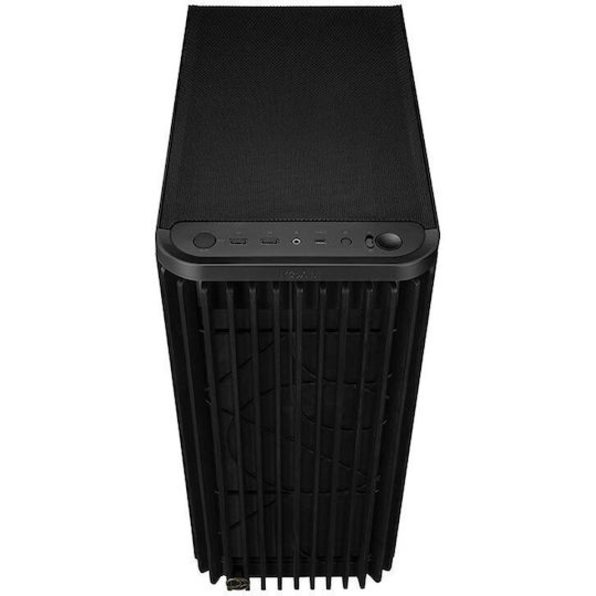 Asus ProArt PA401 Wood Edition Midi Tower Κουτί Υπολογιστή με Πλαϊνό Παράθυρο Μαύρο