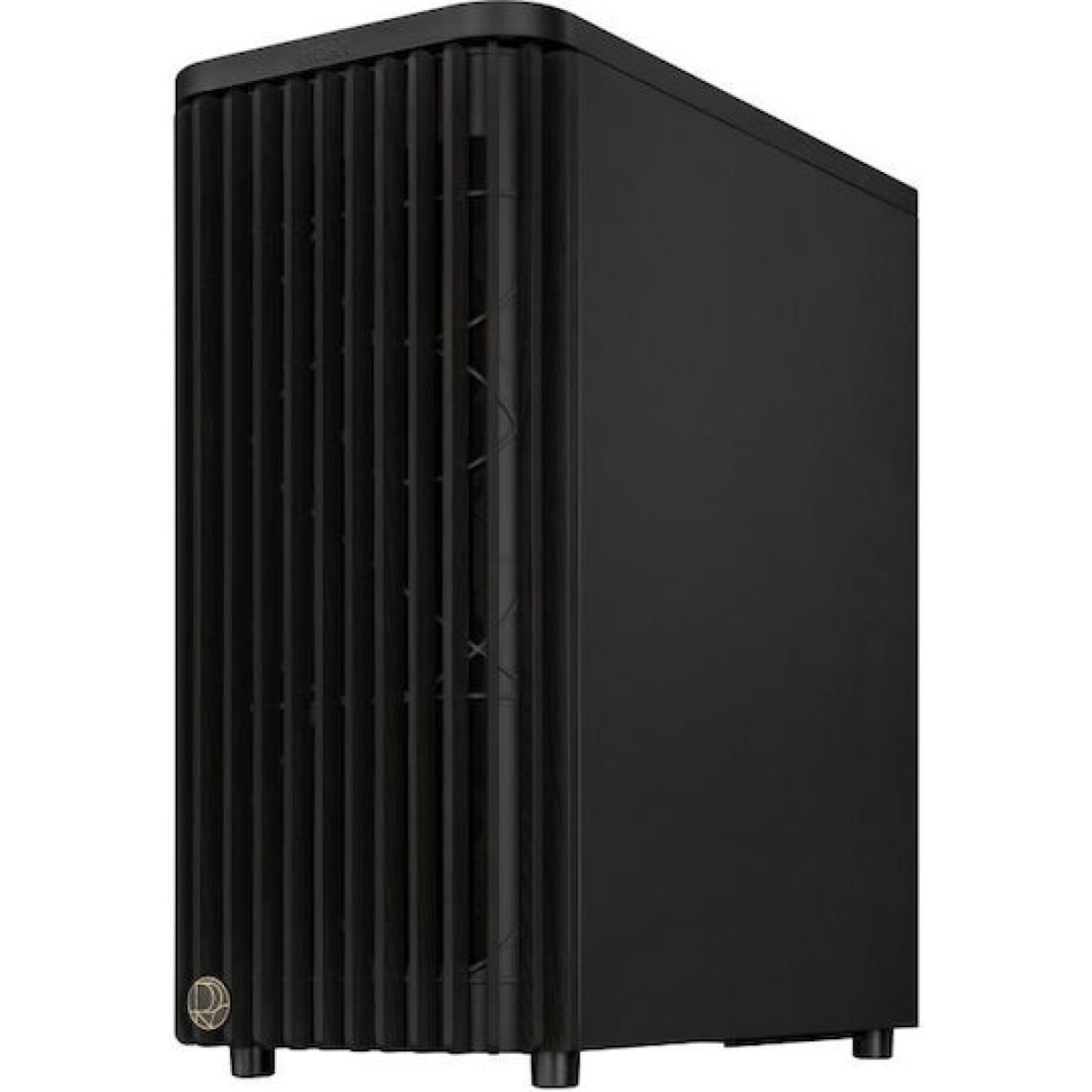 Asus ProArt PA401 Wood Edition Midi Tower Κουτί Υπολογιστή με Πλαϊνό Παράθυρο Μαύρο