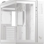 Asus TUF Gaming GT502 Horizon ARGB Midi Tower Κουτί Υπολογιστή με Πλαϊνό Παράθυρο White Edition