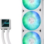 Asus Prime LC 360 ARGB Υδρόψυξη Επεξεργαστή Τριπλού Ανεμιστήρα 120mm για Socket AM4/AM5/1700/1200 Λευκή