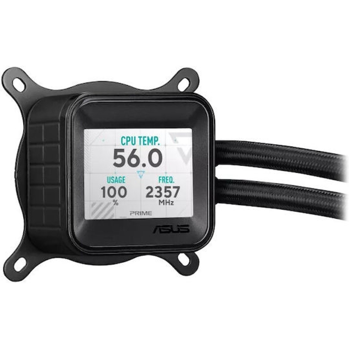 Asus Prime LC 360 ARGB LCD Υδρόψυξη Επεξεργαστή Τριπλού Ανεμιστήρα 120mm για Socket AM4/AM5/1700/1200/115x