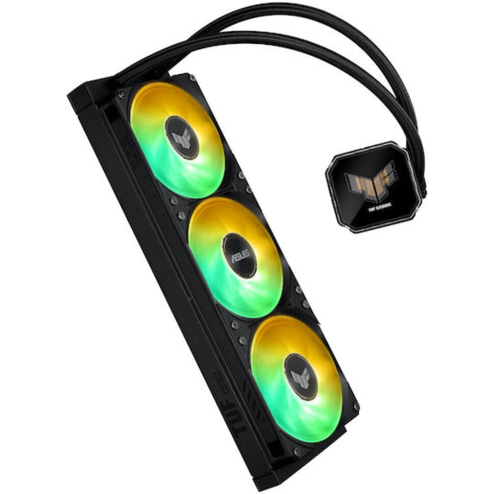 Asus TUF GAMING LC III 360 LCD Υδρόψυξη Επεξεργαστή Τριπλού Ανεμιστήρα 120mm για Socket AM4/AM5/1700/1200 με ARGB Φωτισμό