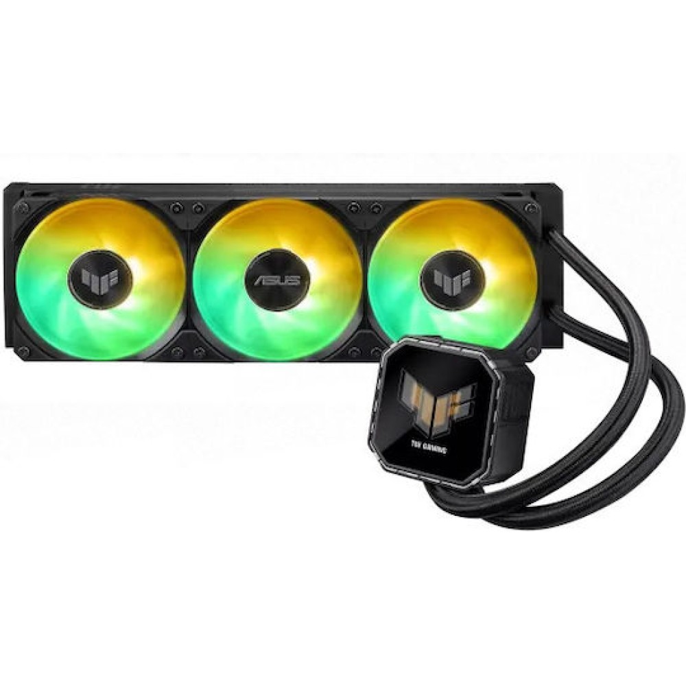Asus TUF GAMING LC III 360 LCD Υδρόψυξη Επεξεργαστή Τριπλού Ανεμιστήρα 120mm για Socket AM4/AM5/1700/1200 με ARGB Φωτισμό