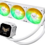 Asus TUF GAMING LC III 360 LCD Υδρόψυξη Επεξεργαστή 120mm για Socket AM4/AM5/1700/1200 με ARGB Φωτισμό Λευκή