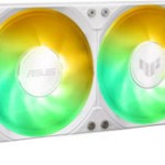 Asus TUF GAMING LC III 360 LCD Υδρόψυξη Επεξεργαστή 120mm για Socket AM4/AM5/1700/1200 με ARGB Φωτισμό Λευκή