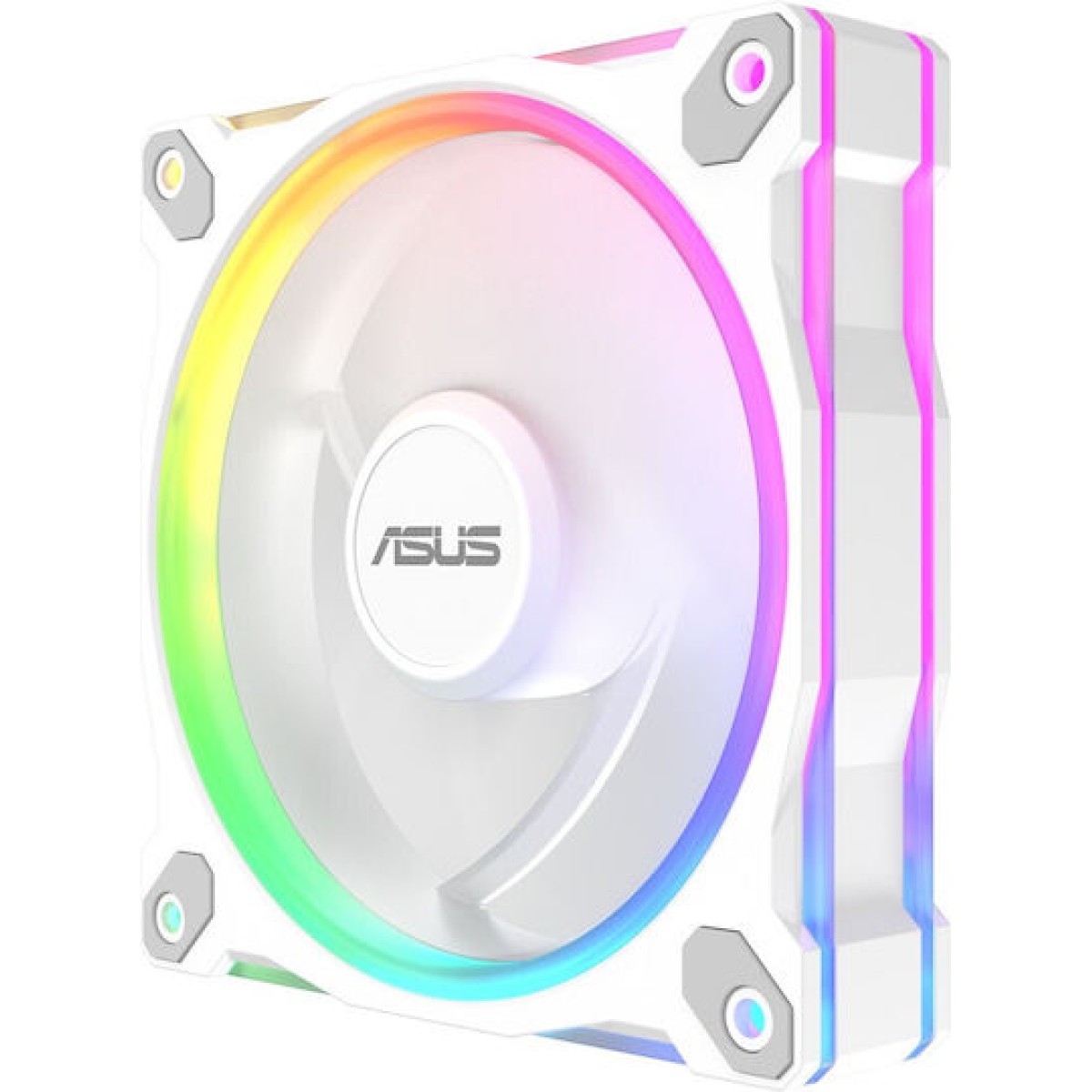 Asus Prime MR120 Case Fan με ARGB Φωτισμό και Σύνδεση 4-Pin PWM Λευκό