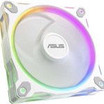 Asus Prime MR120 Reverse Case Fan με ARGB Φωτισμό και Σύνδεση 4-Pin PWM Λευκό