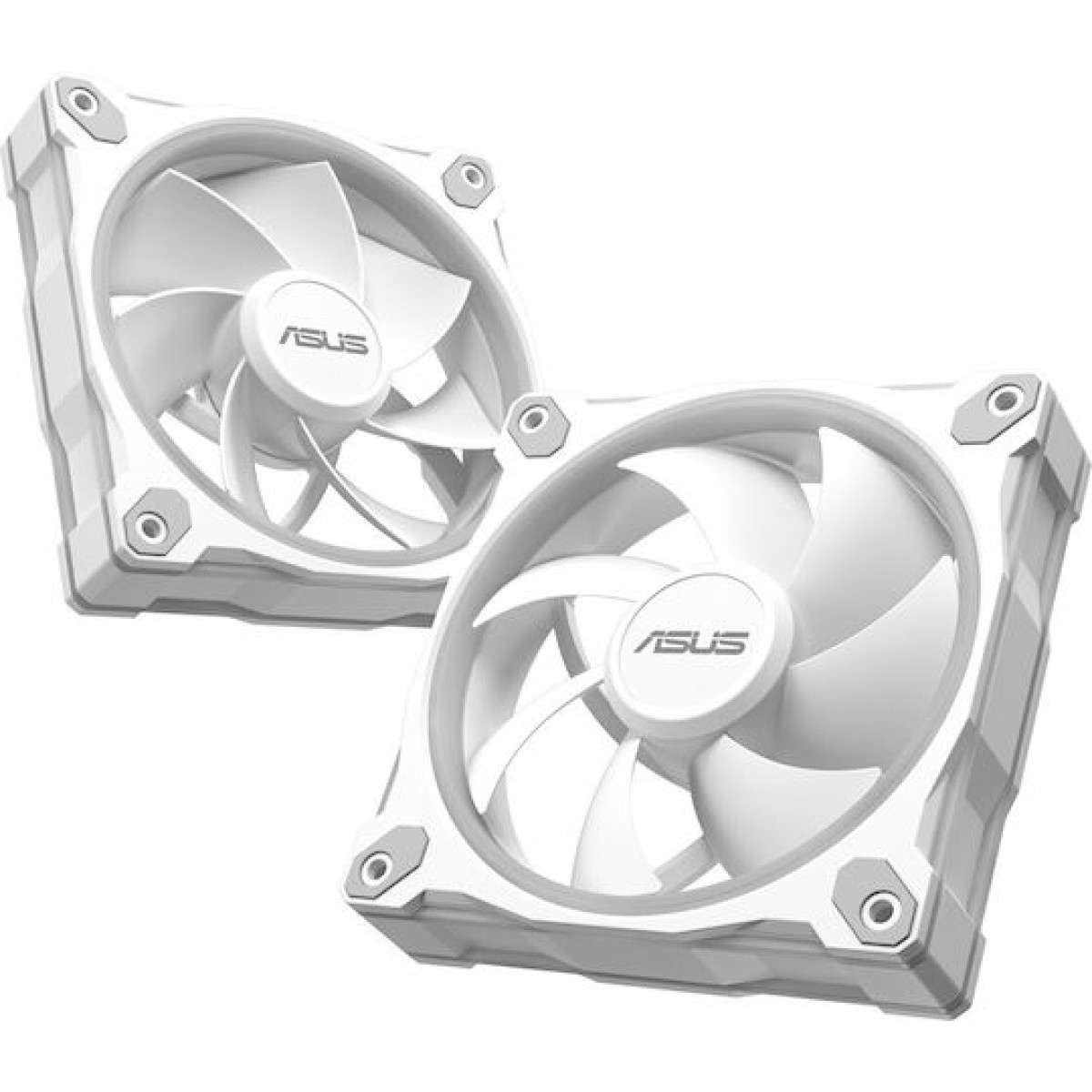 Asus Prime MR120 Reverse Case Fan με ARGB Φωτισμό και Σύνδεση 4-Pin PWM 3τμχ Λευκό