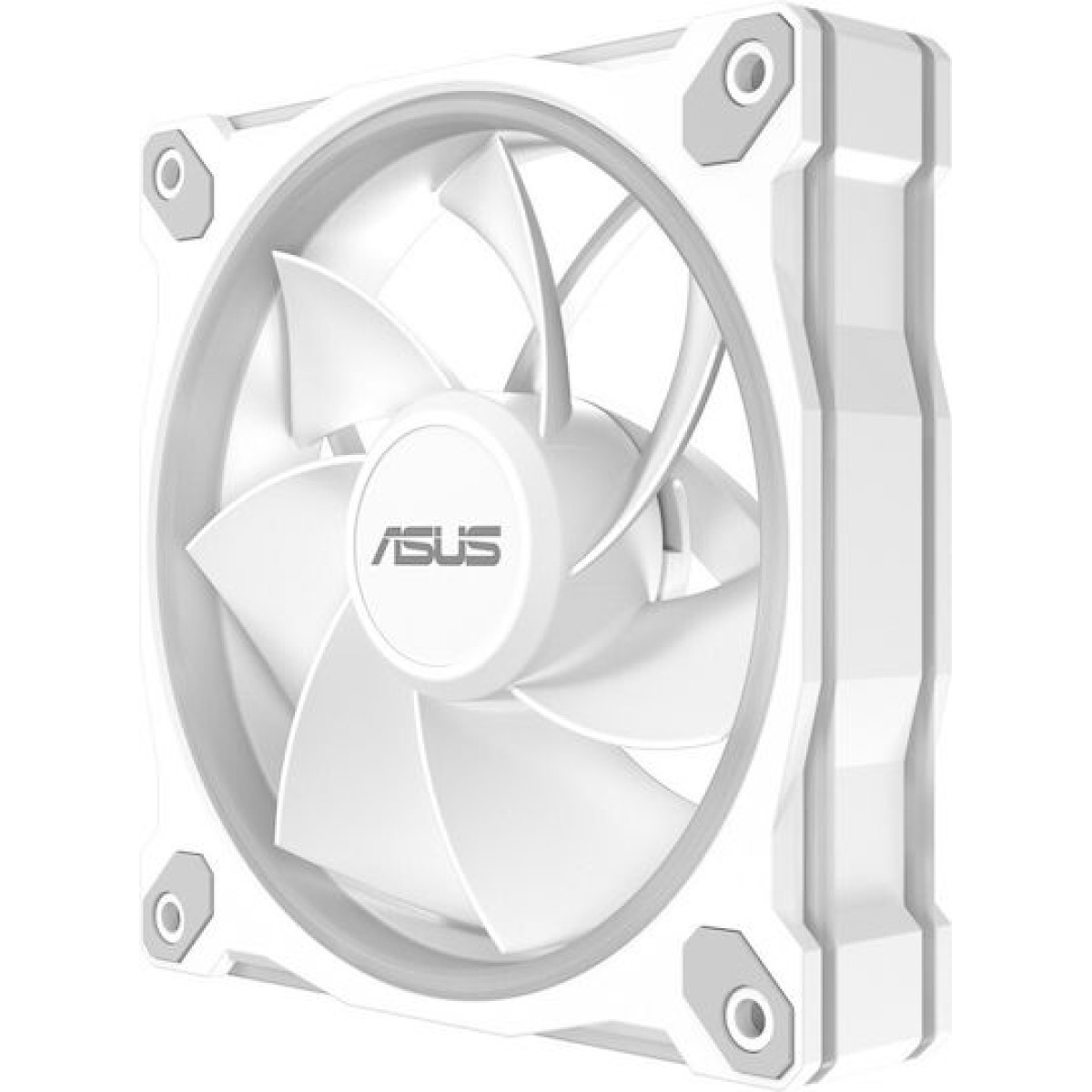 Asus Prime MR120 Reverse Case Fan με ARGB Φωτισμό και Σύνδεση 4-Pin PWM 3τμχ Λευκό
